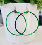 Green Big Hoop