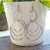 Square Hoops Earrings