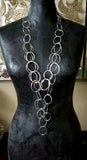 Double X-Long Necklace