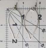 Leaf Hoop Earrings