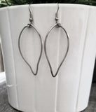 Leaf Hoop Earrings