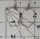Wave Hoop Earrings