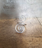 Double Spiral Ring
