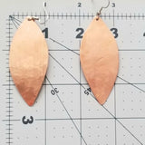 Copper Leaf Earrings