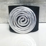 Spiral Leather Cuff