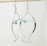 Fish Earrings Turquoise
