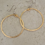 Big Hoop Earrings - Gold
