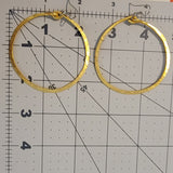 Big Hoop Earrings - Gold