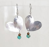 Turquoise Heart Mix Earrings