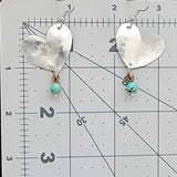 Turquoise Heart Mix Earrings