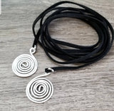 Spiral Lariot Necklace