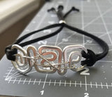 Scribble Aluminum Bracelet