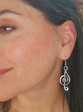 Treble Clef Earrings