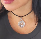 Small Spiral Pendant