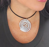 Medium Spiral Pendant