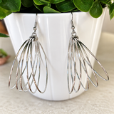 Multiple hoop earrings 2 inches