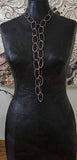 Long Multi Necklace - rose gold