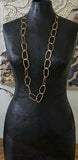 Long Multi Necklace - light gold