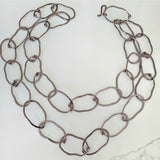 Long Multi Necklace - rose gold