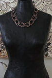 Long Multi Necklace - rose gold