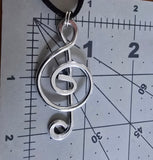 Musical note pendant