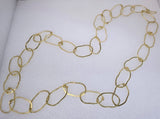 Long Multi Necklace- bright gold