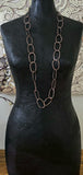 Long Multi Necklace - rose gold