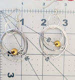 Gold Multiple Hoop Earrings