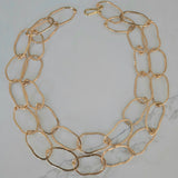 Long Multi Necklace - light gold