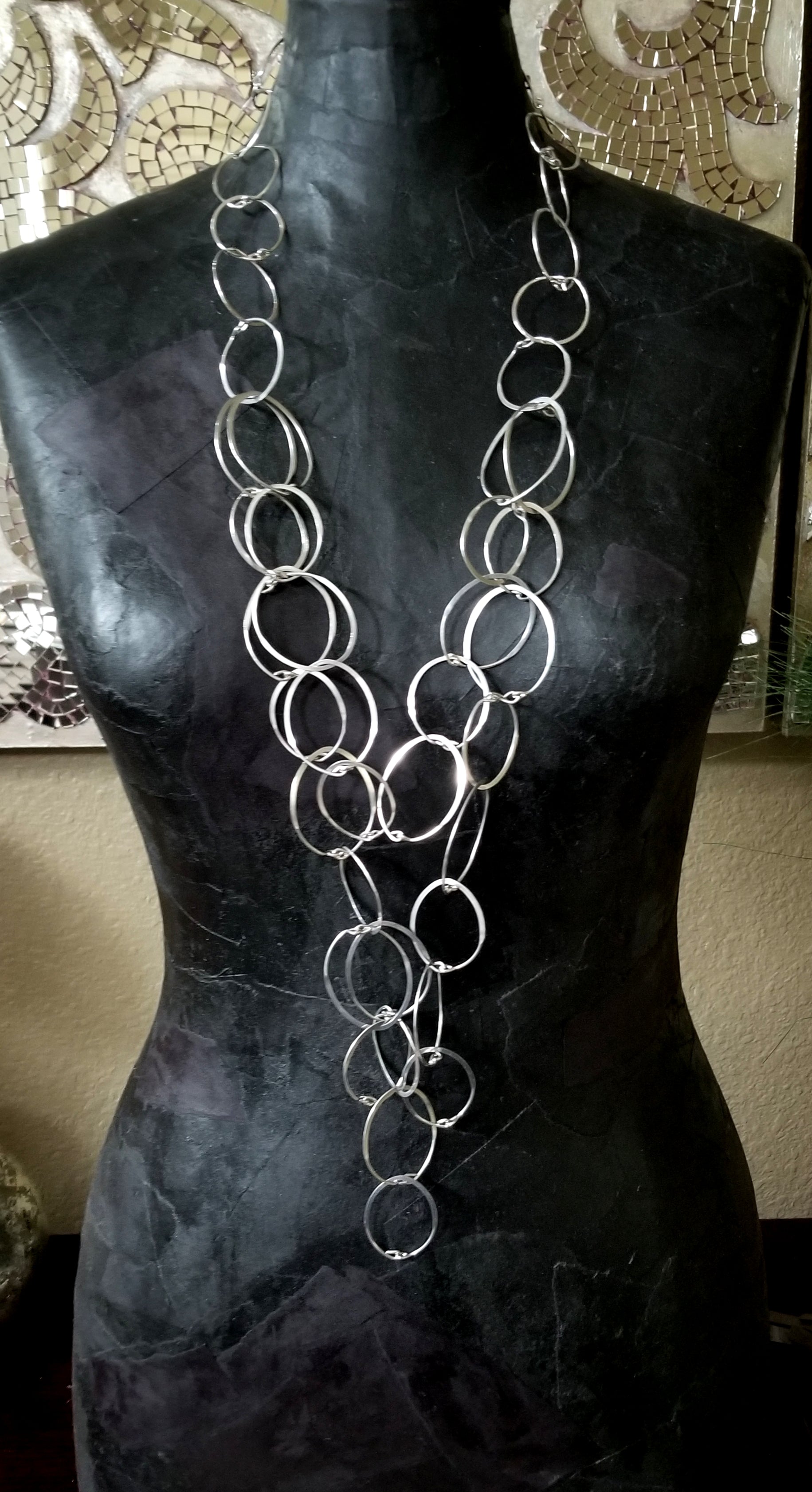 Double X-Long Necklace – Jóia by Yanira Ramirez