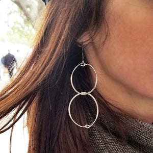 Double Loop Earrings