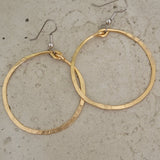 Big Hoop Earrings - Gold