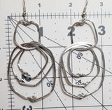 Square Hoops Earrings